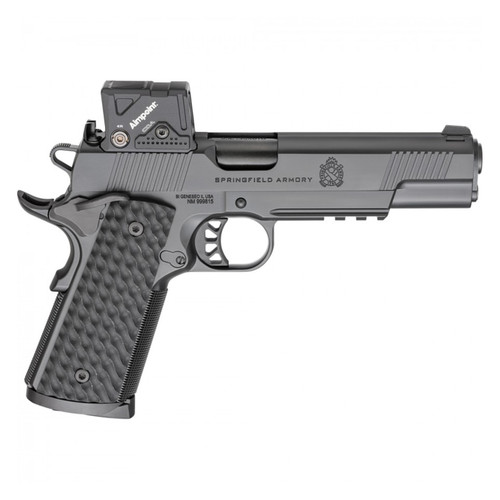 SPRINGFIELD ARMORY 1911 TRP .45 ACP 5in 3x8rd Black Single-Action Pistol w/ Light Rail and Aimpoint COA Optic (PC9125LRCOA)