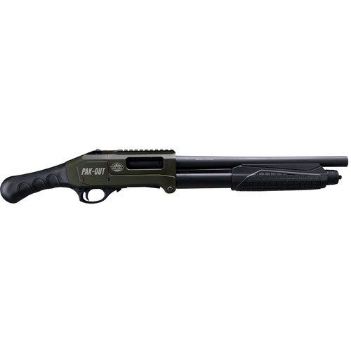 ROCK ISLAND ARMORY Pak Out Short 12ga 14.25in 4rd Pump-Action Shotgun (PAK-OUT)