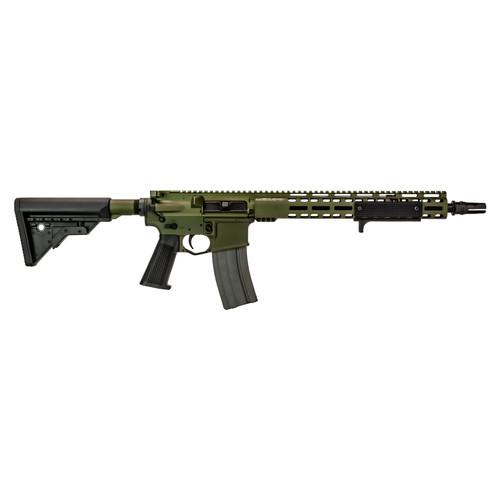 GRIFFIN ARMAMENT MK1 Patrol .223 Wylde 14.5in Pinned And Welded to 16in 30rd Warhawk Green Carbine (MK1PATROLWHG-W)
