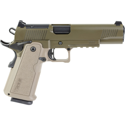 TISAS 1911 Duty Double Stack 9x19mm 5in 18rd Flat Dark Earth Semi-Automatic Pistol (12500904)
