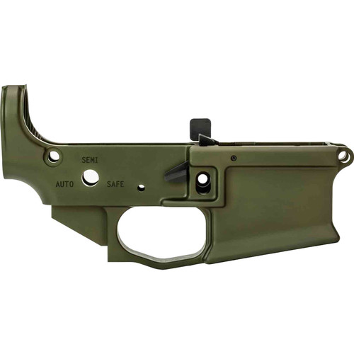 GRIFFIN ARMAMENT MK2 War Hawk Green AR-15 Lower Receiver (MK2ALWHG)