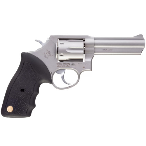TAURUS M65 Medium 357 Magnum 4in 6rd Stainless Revolver (2-650049)