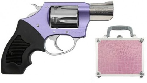 CHARTER ARMS Chic Lady 38 Special 2in 5rd Lavender Hi-Polish Stainless Revolver (53849)