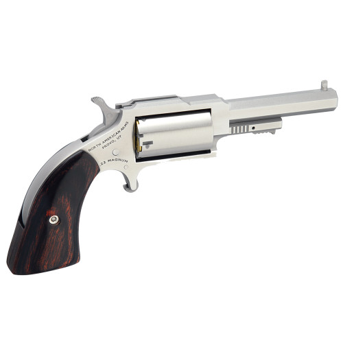 NORTH AMERICAN ARMS The Sheriff 22LR/22WMR 2.5in 5rd Stainless Revolver (NAA-1860-250C)