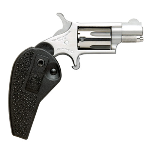 NORTH AMERICAN ARMS 22LR 1.625in 5rd Stainless Mini Revolver with Holster Grip (NAA-22LLR-HG)
