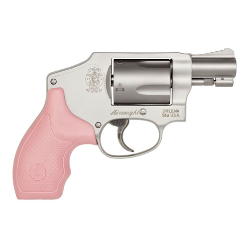 SMITH & WESSON J-Frame 642 38 Special 1.875in 5rd Pink/Silver Revolver (150466)