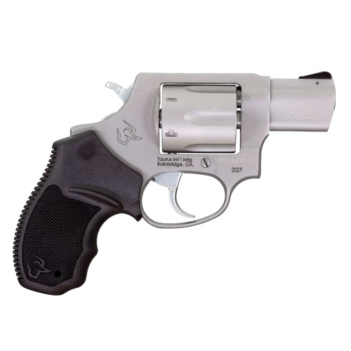 TAURUS 327 Stainless Steel 327 Fed Mag 2in 6rd Revolver with Soft Rubber Grip (2-32729)