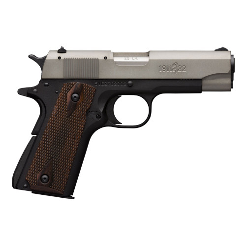 BROWNING 1911-22 Gray Full Size/Compact .22LR 4.25in 10rd Pistol (51879490)