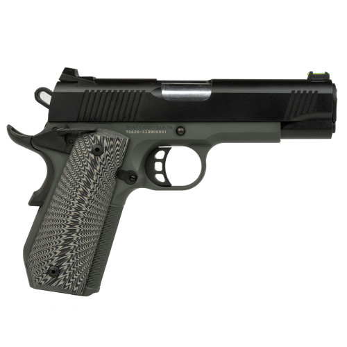 TISAS 1911 C10 Yukon 10mm Auto 4.25in 2x 10rd Mags Gray/Black Cerakote Pistol (1911-C10-YUKON)
