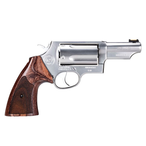 TAURUS Judge Executive Grade .45 Colt/.410 Ga 3in 5rd Stainless Steel Revolver (2-441EX039)