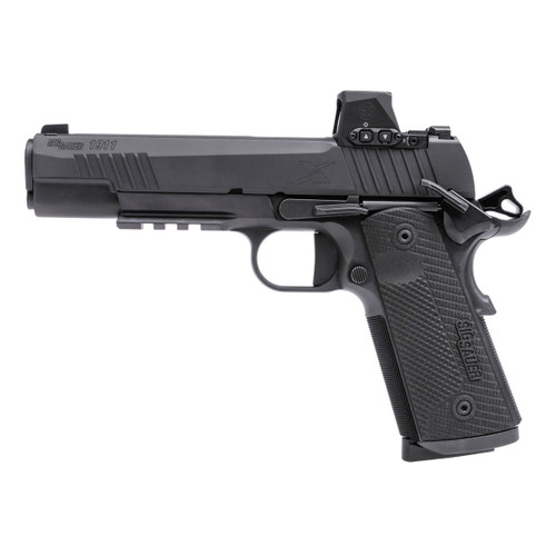 SIG SAUER 1911 XSeries 45 Auto 5in 2x 8rds Mags Black Full-Size Pistol with ROMEO-X (1911XR-45-BXR3-RXX)