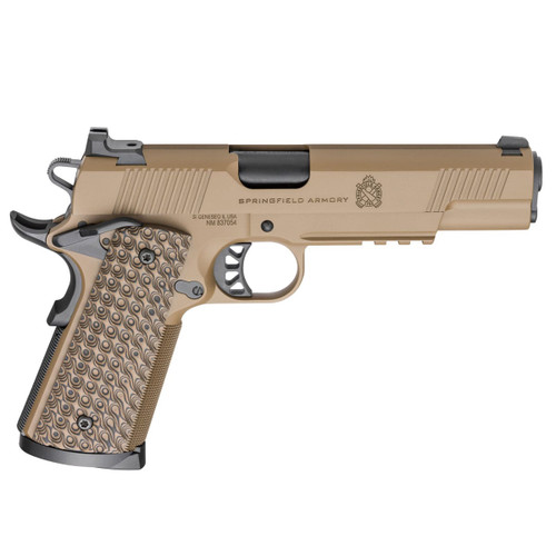SPRINGFIELD ARMORY 1911 TRP .45 ACP 5in 8rd Coyote Brown Semi-Automatic Pistol (PC9125LRCB)