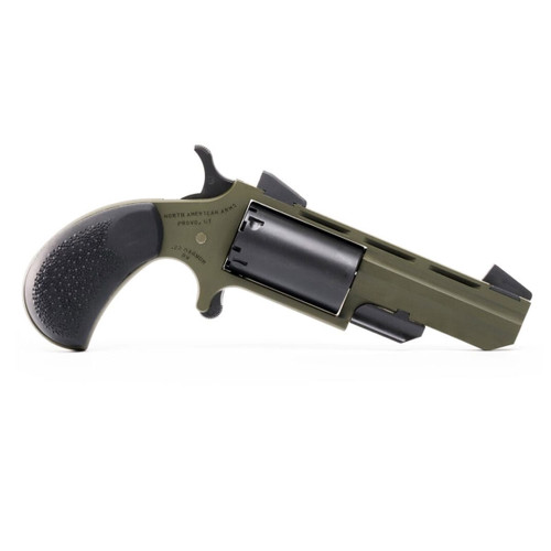 NORTH AMERICAN ARMS The Green Huntsman .22 Magnum 2in 5rd OD Green/Black Revolver (NAA-TGH-MB)