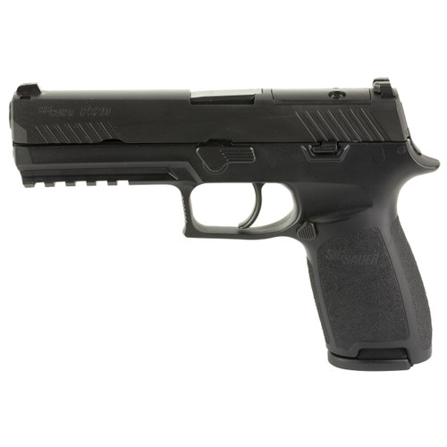 SIG SAUER P320 FULL-SIZE 9mm 4.7in (2) 10Rd Steel Mag Optic Ready Semi-Auto Pistol (320F-9-BSSP-10)