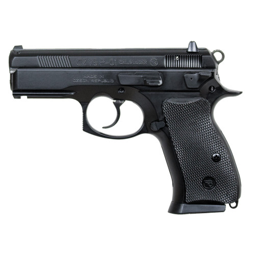 CZ 75 P-01 Compact 9mm 3.7in 15rd Semi-Automatic Pistol (91199)