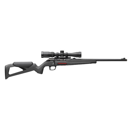 WINCHESTER REPEATING ARMS Xpert Scope Combo SR 22LR 16.5in 10rd Gray Bolt-Action Rimfire Rifle (525234102)