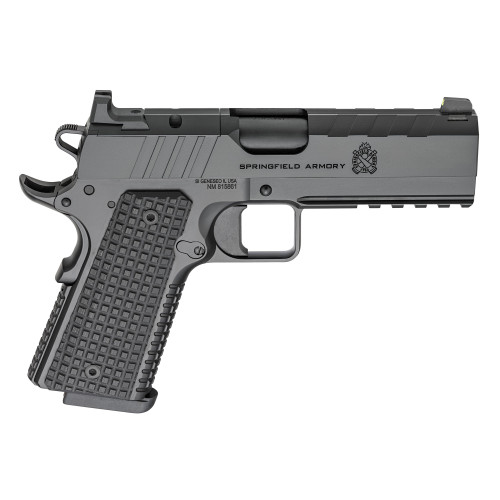 SPRINGFIELD ARMORY 1911 Emissary AOS 9mm 4.25in 2x 9rd Mags Black Pistol (PX9227LAOS)