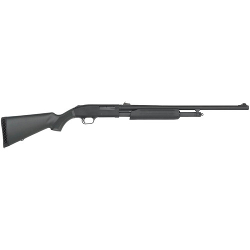 MOSSBERG 500 20ga 24in 5rd Adjustable Rifle Sights Synthetic Sporting Slugster Shotgun (56435)