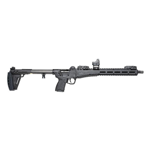 KEL-TEC SUB-2000 Gen 3 9mm Luger 16.15in 15rd Glock Compatible Semi-Automatic Rifle w/ Viridian RFX11 and MagPul Flip Sights (SUB2K9GLKBLKD)