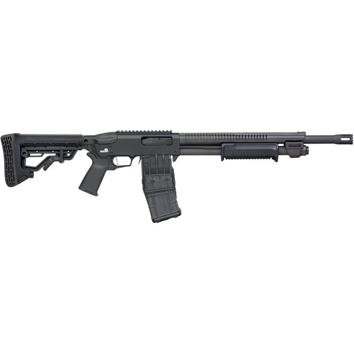 MOSSBERG 590RM Mag-Fed Stand-Off 12ga 18.5in 10rd Pump-Action Shotgun (50218)