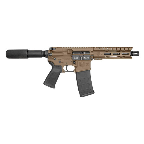 DIAMONDBACK DB15 5.56x45mm NATO 7in 30rd FDE Semi-Auto AR Pistol (DB1912K061)