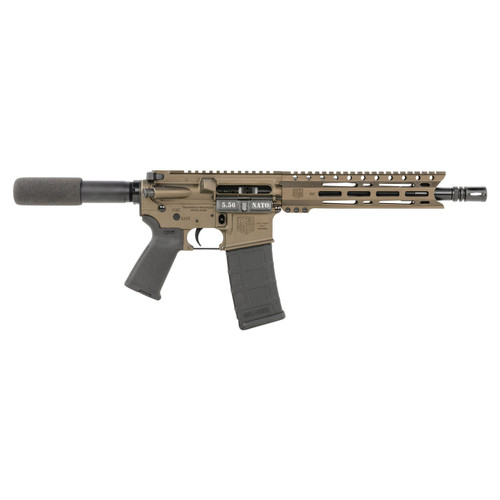 DIAMONDBACK DB15 5.56x45mm NATO 10in 30rd Midnight Bronze Semi-Auto AR Pistol (DB1915K071)