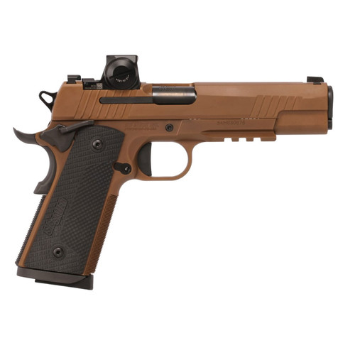 SIG SAUER 1911-X Emperor Scorpion 45 ACP 5in 2x 8rd Mags Coyote Pistol w/ ROMEO-X Compact (1911XR-45-CXR3-RXX)