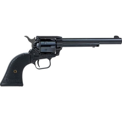 HERITAGE MANUFACTURING Rough Rider .22LR 6.5in 6rd Black Revolver (RR22B6PG)