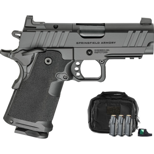 SPRINGFIELD ARMORY 1911 DS Prodigy 9mm 3.5in 4x15rd Black Compact Pistol (PH9115AOS-PAC)