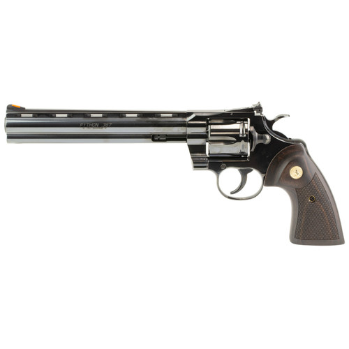 COLT'S MANUFACTURING Blued Python 357 Mag 8in 6rd Blued DA/SA Revolver (PYTHON-BP8WTS)