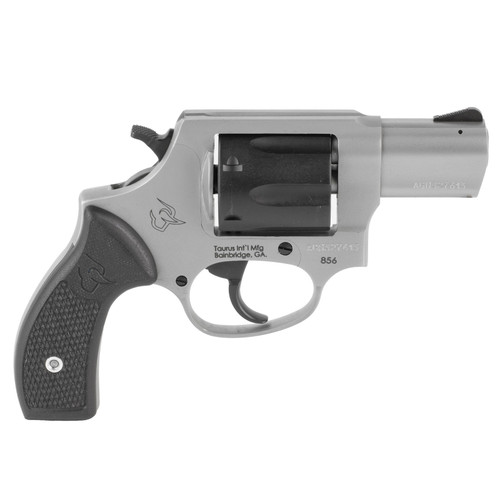 TAURUS 856 .38 Special +P 2in 6rd Stainless/Black Revolver w/ Black G10 Grip (2-85625-BG10)