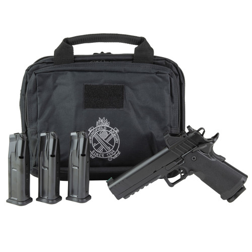 SPRINGFIELD ARMORY 1911 DS Prodigy AOS 9mm 5in Black Pistol Gear Pac w/ Viridian RFX11, 4x 10rd Mags, Range Bag (PH9119AOSLC-PAC)