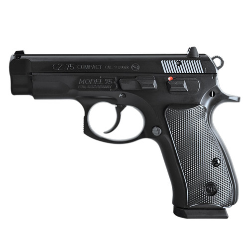 CZ 75 Compact 50th Anniversary Elite 9mm 3.75in 10rd Semi-Auto Pistol (1208)