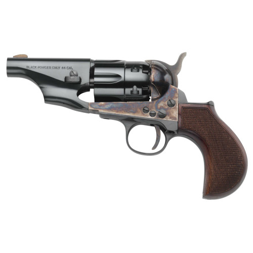 TAYLORS & COMPANY 1860 Army Snub Nose Pietta .44 Cal 3in 6rd Walnut Single-Action Revolver (200017)