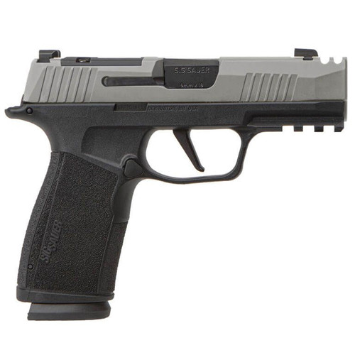 SIG SAUER P365-XMACRO COMP 9mm 3.1in 2x 17rd Mags 2-Tone Striker-Fired Pistol (365XCA-9-T-COMP)