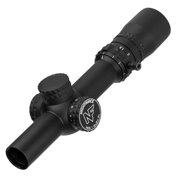 NIGHTFORCE NX6 1-6x24 F2 Capped W/E .5 MOA 4A-i Reticle Riflescope (C728)