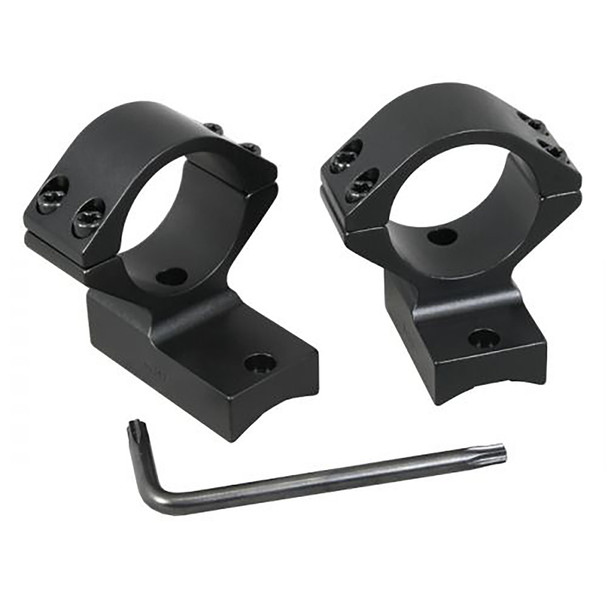 TALLEY Browning BLR/BAR/BPR 30mm High Black Scope Rings (750711)