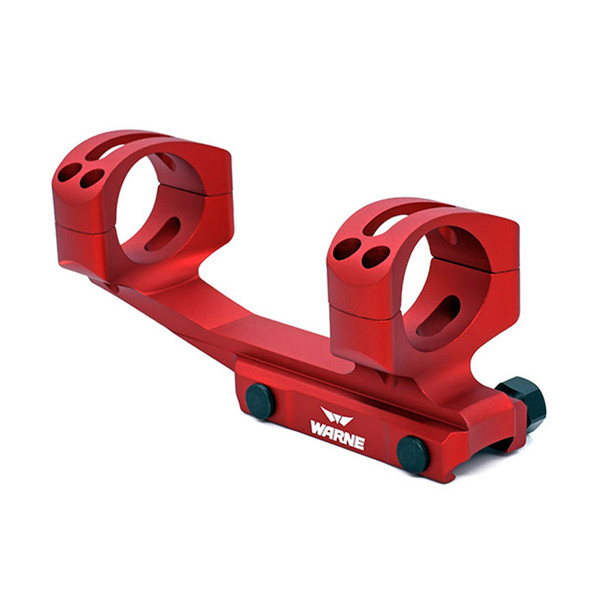 WARNE Gen 2 30mm Red Extended Skeletonized MSR Mount (XSKEL30R)