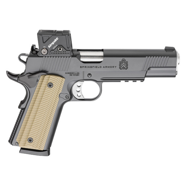 SPRINGFIELD ARMORY 1911 Operator AOS .45 ACP 5in 2x8rd Black Semi-Auto Pistol w/ Aimpoint COA (PO9230COA)