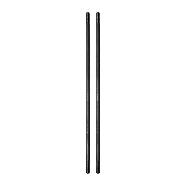 YANKEE HILL MACHINE CO 2-Pack 10in Black Assembly Rod Kit for Victra-12 Suppressor (1210)