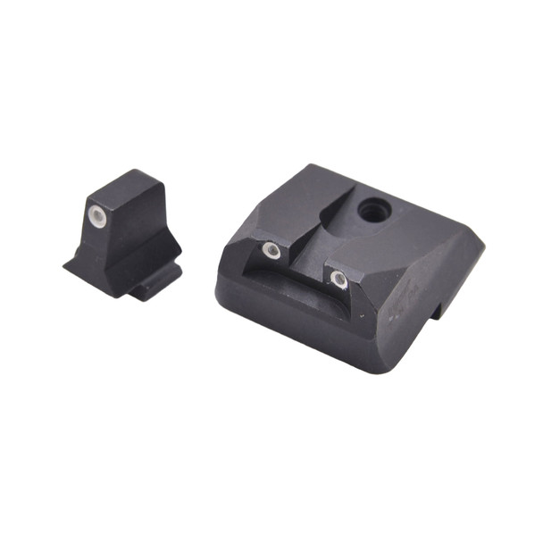 Open-box: TRIJICON White Front and Rear with Green Lamps S&W M&P SD9VE, SD40VE Night Sight Suppressor Set (SA237-C-600900) - Great condition, limited use