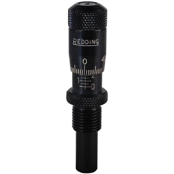 REDDING Bullet Seating Micrometer with Std #11 Seat Plug (09071)