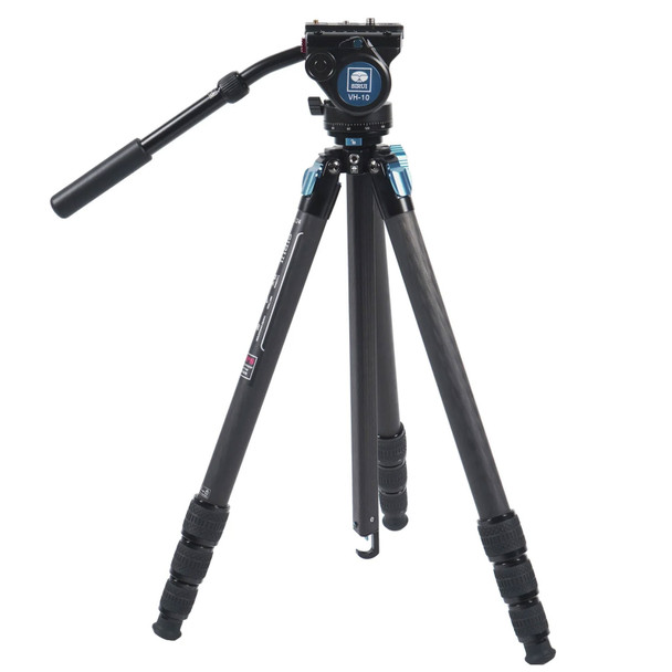 SIRUI ST-224 Superb Travel Carbon Tripod with VH-10 Video Head (ST224+VH10)