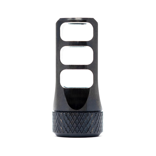 FAXON MuzzLok 8.6BLK M18x1.5 Steel QPQ Nitride 3 Port Muzzle Brake (FFMD863PMBSQPQ)