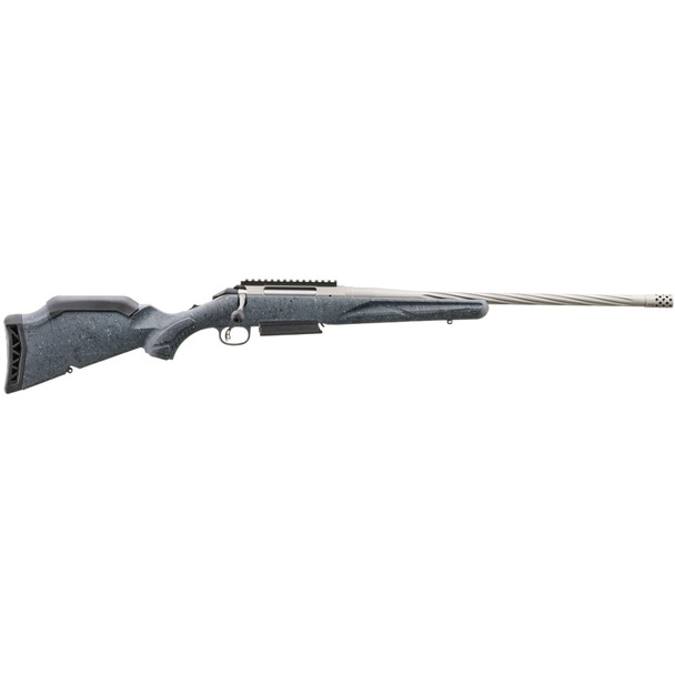 RUGER American Rifle Generation II 6mm PRC 20in 3rd Gray Splatter Gen II American Bolt Action Rifle (46916)