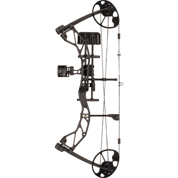 DIAMOND ARCHERY Radian Right Hand 10-55# Black Compound Bow (A14886)
