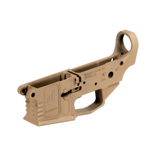 WARRIOR SYSTEMS AR-15 Billet Flat Dark Earth Stripped Lower Receiver (7015204)
