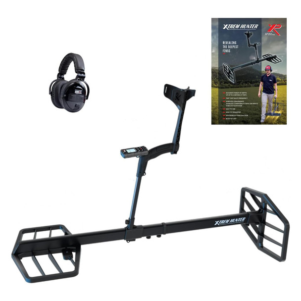 Open-box: XP METAL DETECTORS XTREM Hunter Deep Seeking Metal Detector (XTR-115RCWSA2XLEA) - Damaged package