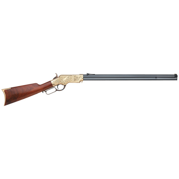 TAYLORS & COMPANY 1860 Henry .45LC 24.25in 13rd Walnut Laser Engraved Lever-Action Rifle (550295)