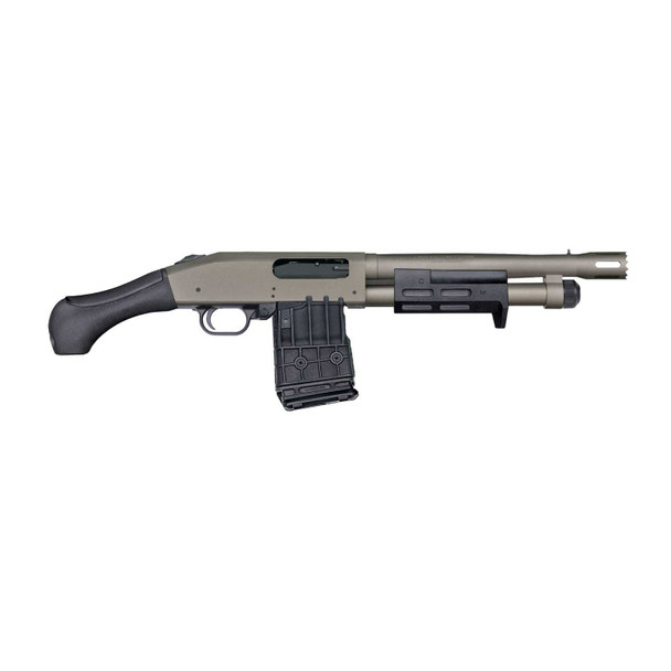 MOSSBERG 590M Breacher Professional Series 12 Gauge 11.5in 5rd Tungsten Pump-Action Shotgun (50223)